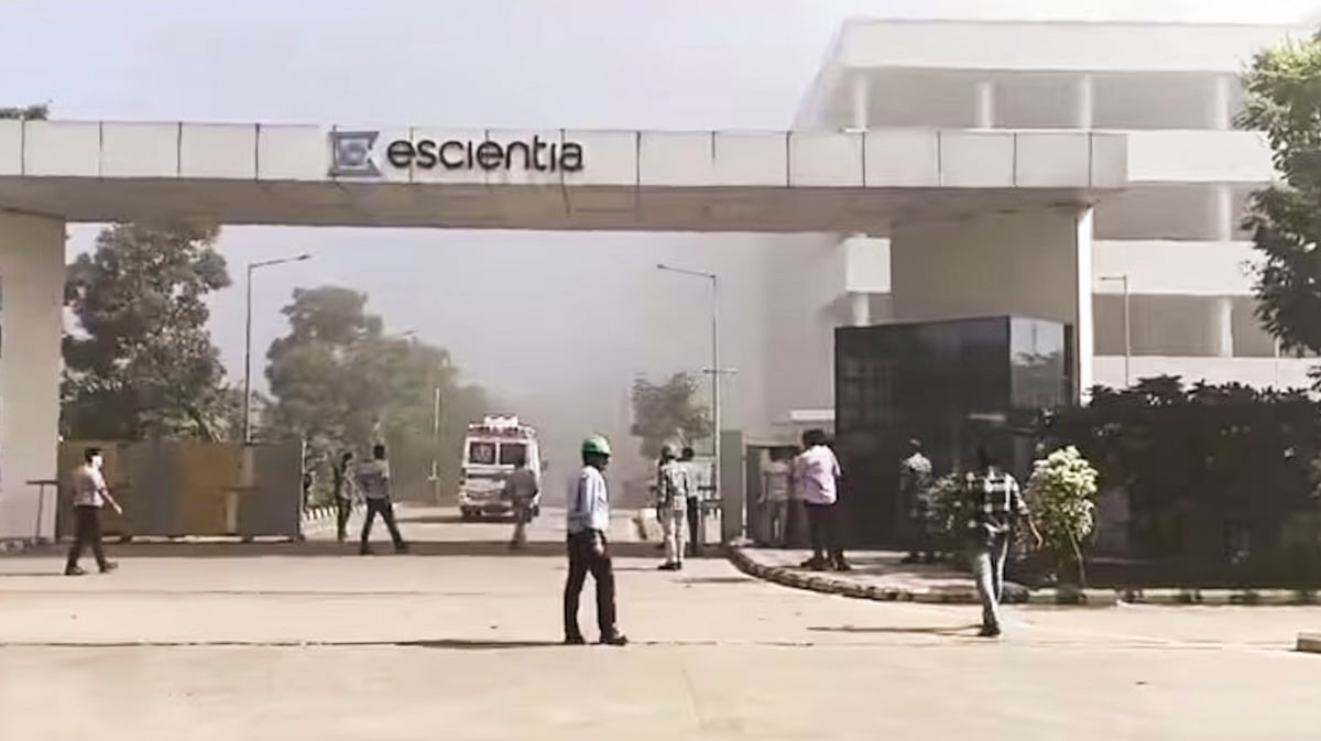 PTI : Reason Behind Andhra Pradesh Pharma Unit Fire | 